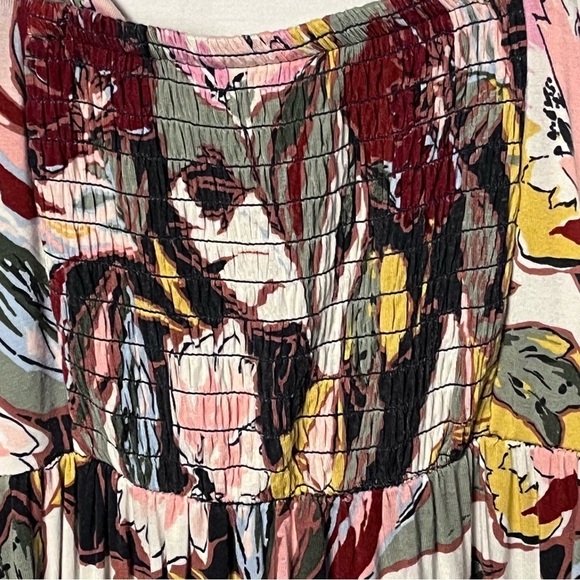 Torrid | Floral Super Soft Bow Front Skater Dress, Size 1 (1X | 14-16) - Picture 6 of 10